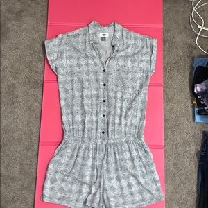 Button up romper
